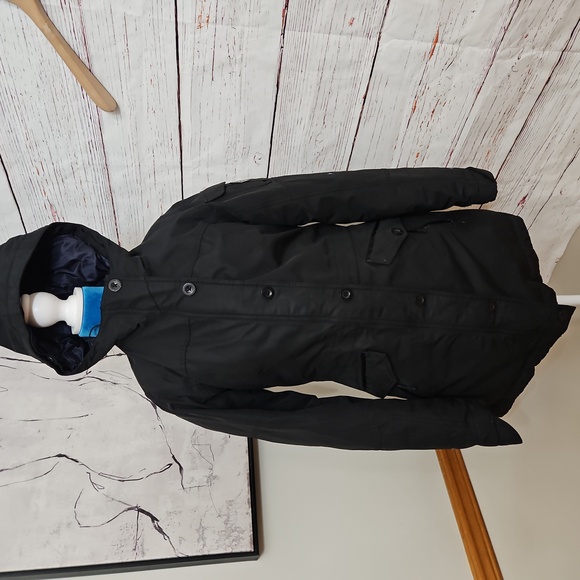 Eddie Bauver Womens Superior Down Coat Weatheredge premium parka Hooded Size M - Picture 11 of 11